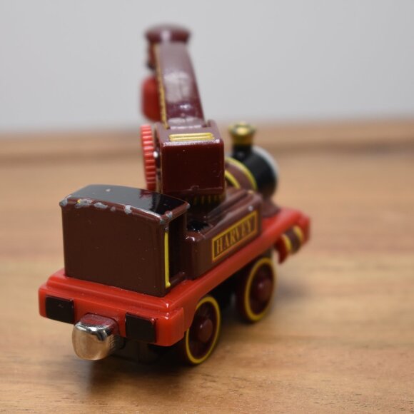 Harvey 27 Diecast Crane Magnetic Learning Curve 2003 Thomas & Friends Gullane - Picture 7 of 8